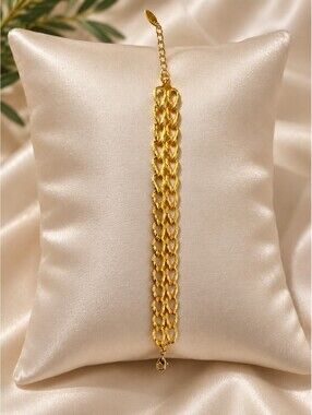Gold Plated Chain Bracelet